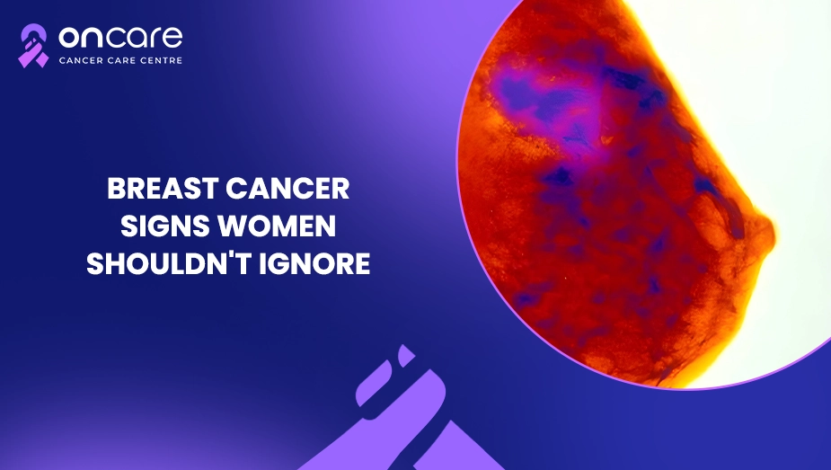 breast cancer signs